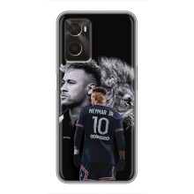 Чехол Неймар для Oppo A96 (AlphaPrint) (Неймар Лев)