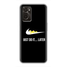 Чехол с Симпсонами для Oppo A96 (VPrint) (Гомер Later)