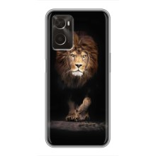 Чехол со Львом для Oppo A96 (VPrint) (Лев)