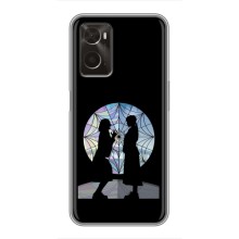 Чехлы Венсдей на Oppo A96 Уэнсдей (AlphaPrint) (комната Уэнздей)