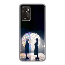 Чехлы Венсдей на Oppo A96 Уэнсдей (AlphaPrint) (Уэнздей и Инид)