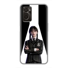 Чехлы Венсдей на Oppo A96 Уэнсдей (AlphaPrint) (W-Wednesday)