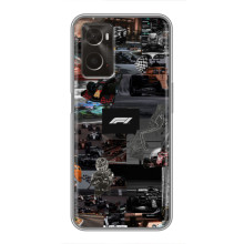 Чехол Формула1 на Oppo A96 – Коллаж Ф1