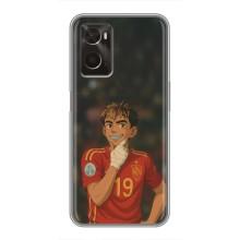 Чехол с футболистом Ламин Ямаль Oppo A96 (Ямаль аниме)