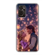 Чехол Рапунцель для Oppo A96 – Принцесса и принц