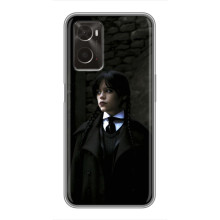 Чехол с дизайном Венздей 2 на Oppo A96 – Уэнсдей в костюме