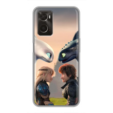 Чехол как приручить дракона на Oppo A96 (Гикавка и Астрид)