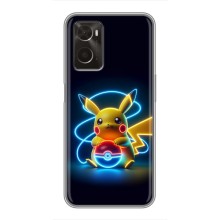 Чехол с Пикачу на Oppo A96 (Покемон)