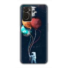 Космические Чехлы для Оппо А96 (VPrint) (Планеты шарики)