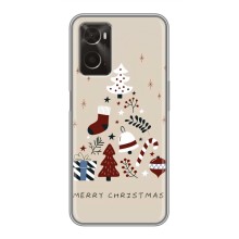 Різдвяні Чохли для Oppo A96 (VPrint) (Merry Christmas)