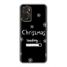 Рождественские, Праздничные Чехлы для Оппо А96 (Christmas loading)