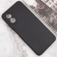 Силиконовый чехол Candy Full Camera для Oppo A98 – Черный