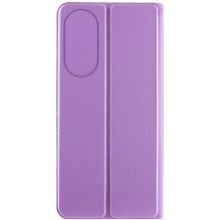 Шкіряний чохол книжка GETMAN Elegant (PU) для Oppo A98 – Бузковий