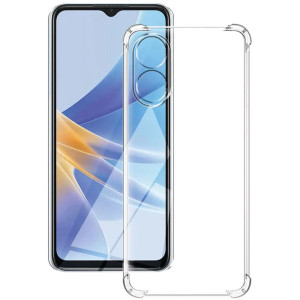 TPU чехол GETMAN Ease logo усиленные углы Full Camera для Oppo A98 – Прозрачный