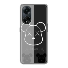 Чехлы для Oppo A98 - Bearbrick Louis Vuitton (PREMIUMPrint) (БеарБрик глаза)