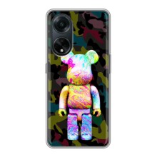 Чехлы для Oppo A98 - Bearbrick Louis Vuitton (PREMIUMPrint) (Яркий Bearbrick)