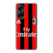 Чехлы для Oppo A98 (VPrint) - Футбольные клубы (Milan)