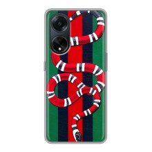 Чехлы ГУЧЧИ для Оппо А98 (AlphaPrint) (Gucci змия)