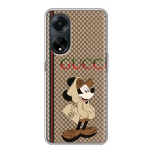 Чехлы ГУЧЧИ для Оппо А98 (AlphaPrint) (Mickey GUCCI)