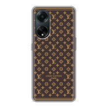 Чохли Луі Вітон для Oppo A98 (AlphaPrint - LOUIS VUITTON) (шпалери LV)