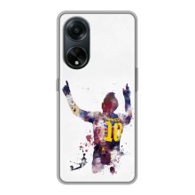 Чохли Мессі для Oppo A98 (AlphaPrint) (Messi Barca)