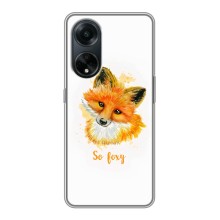 Чехлы с картинкой Лисички для Oppo A98 (VPrint) (Девочка Лиса)