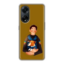 Чехлы с картинкой собаки Патрон для Oppo A98 (AlphaPrint) (ЗСУ Патрон)