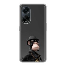 Чехлы с Обезьянами NFT для Oppo A98 (AlphaPrint) (Обезьяна NFT)