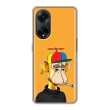 Чехлы с Обезьянами NFT для Oppo A98 (AlphaPrint) (Скучающая Обезьяна NFT)