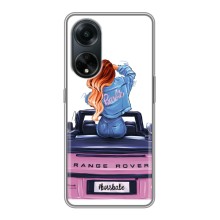 Чехол с печатью для Oppo A98 - (Мода) (AlphaPrint) (На машине)