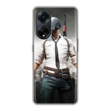 Чехол PUBG для Оппо А98 (AlphaPrint) (Пабг мен)