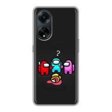 Чехол Амонг Ас для Oppo A98 (AlphaPrint) (Импостер)