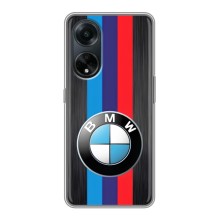Чехол для Оппо А98 - с принтом БМВ (AlphaPrint) (Лого BMW)