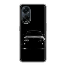 Чехол для Оппо А98 - с принтом БМВ (AlphaPrint) (Машина BMW)