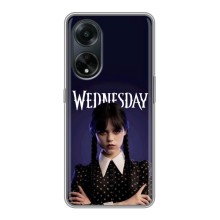 Чехлы Венсдей на Oppo A98 Уэнсдей (AlphaPrint) (Wednesday)