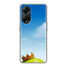 Чехол с мультфильмом Шрек на Oppo A98 – Голова Шрека