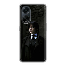 Чехол с дизайном Венздей 2 на Oppo A98 – Уэнсдей в костюме