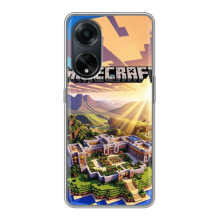 Чохол з картинками Майнкрафт для OPPO A98:
ОППО А98 – Minecraft