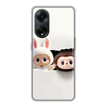 Чохол з принтом Лабубу для Oppo A98 – Labubu