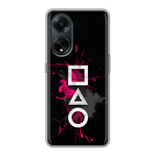 Чохол Гра в кальмара для Oppo A98 – Ранги