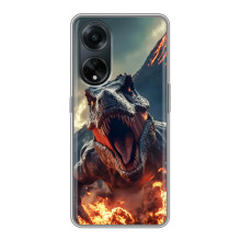 Чохол з картинкою 'Хижаки' для Oppo A98 – Динозавр