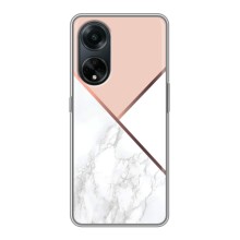 Мраморный чехол на Oppo A98 (VPrint) (Тройной мрамор)