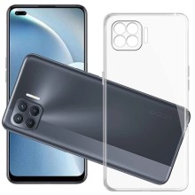 TPU чехол Epic Transparent 1,5mm Full Camera для Oppo F17 Pro – Прозрачный
