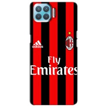 Чехлы для Oppo F17 Pro (VPrint) - Футбольные клубы (Milan)