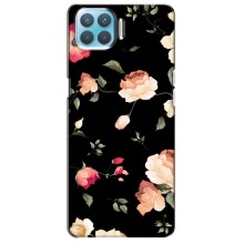 Чехлы с Цветами для Oppo F17 Pro (VPrint) (Розочки)