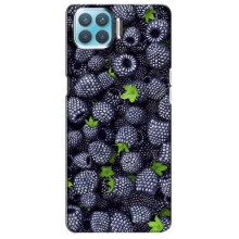 Чехлы с Фруктами для Oppo F17 Pro (VPrint) (Ежевика)