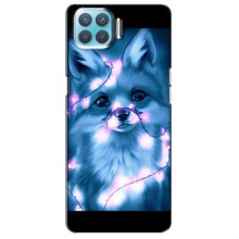Чехлы с картинкой Лисички для Oppo F17 Pro (VPrint) (Яркая лисичка)