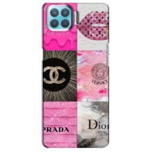 Чехол (Dior, Prada, YSL, Chanel) для Oppo F17 Pro (Модница)