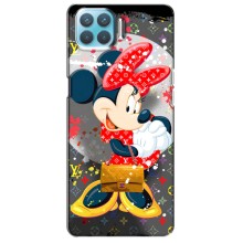 Чохол Disney Mouse Oppo F17 Pro (PREMIUMPrint) – Minni з бантіком