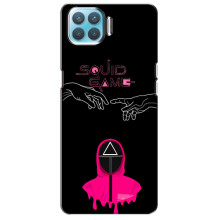 Чехол Гра в кальмара для Oppo F17 Pro – Охранник